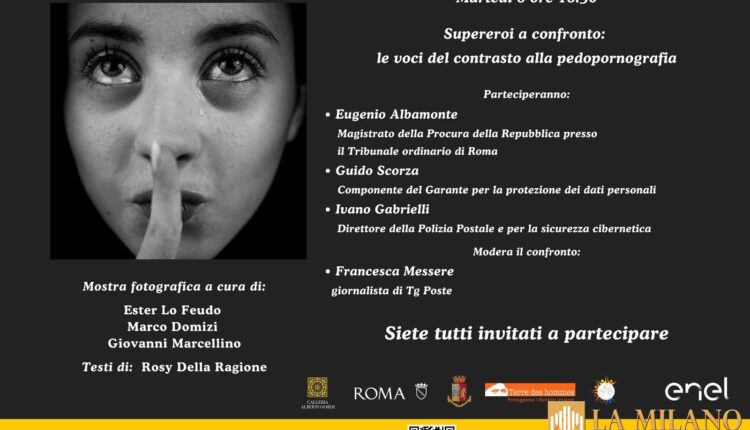 Roma: Mostra Fotografica SUPEREROI, proteggiamo i bambini insieme