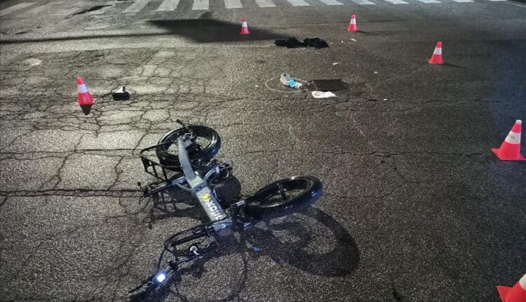 Verona: grave incidente stradale, investito ciclista in zona stadio