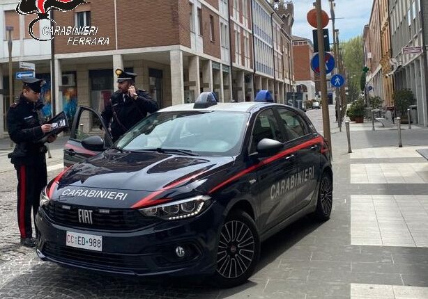 Argenta: furto di armi dall’auto dei Carabinieri, arrestato di nuovo il presunto autore.