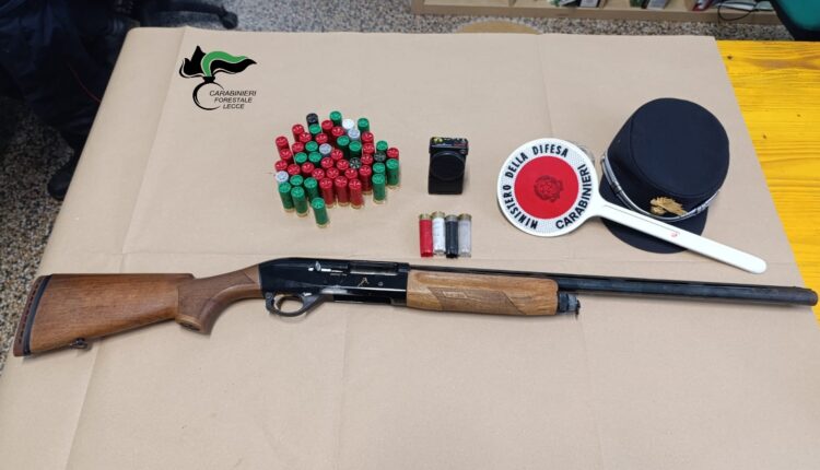 Salento: Operazione “Artemis”, arrestato bracconiere senza porto d'armi