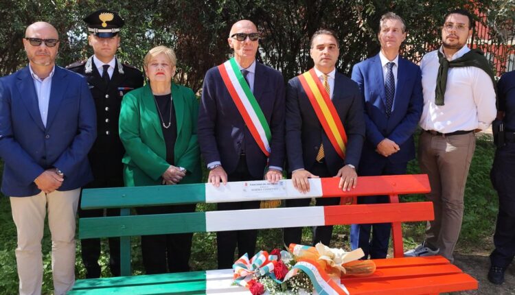 Caltanissetta: inaugurata una "panchina del ricordo" dedicata alla vittima delle foibe Norma Cossetto .