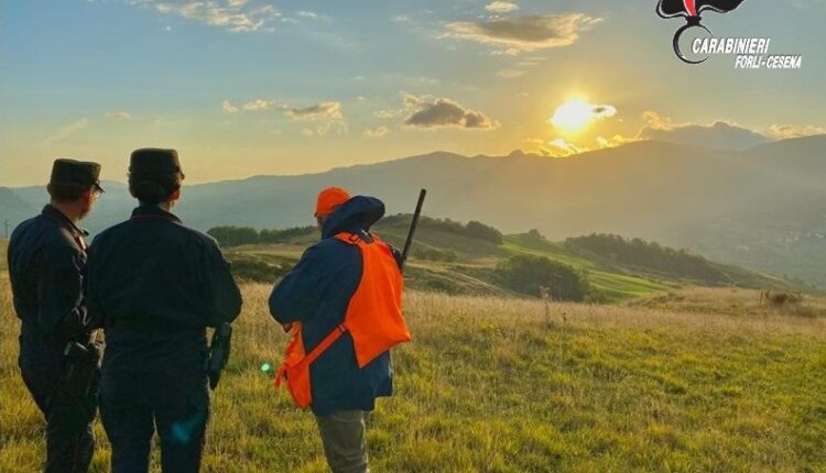 Forlì: i Carabinieri forestali contrastano l'attività venatoria illecita.