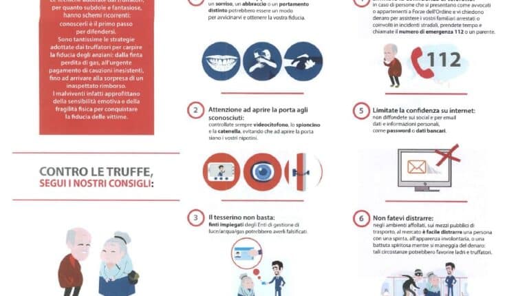 Matera: inizia a dare i suoi frutti la campagna di prevenzione dei Carabinieri contro le truffe ai danni di anziani