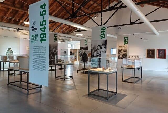 Trieste: inaugurazione della mostra "Vola colomba. Cronache Triestine 1945-54" a cura di Antonella Cosenzi