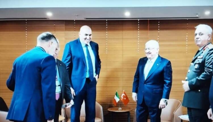 Roma: il Ministro Crosetto ha incontrato il Ministro della Difesa turco Yasar Guler.