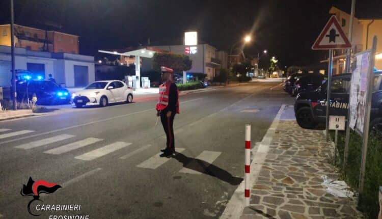 Sora, controllo straordinario del territorio svolto dai Carabinieri: 7 denunce in stato di libertà e 6 proposte per l'irrogazione del Foglio di Via Obbligatorio