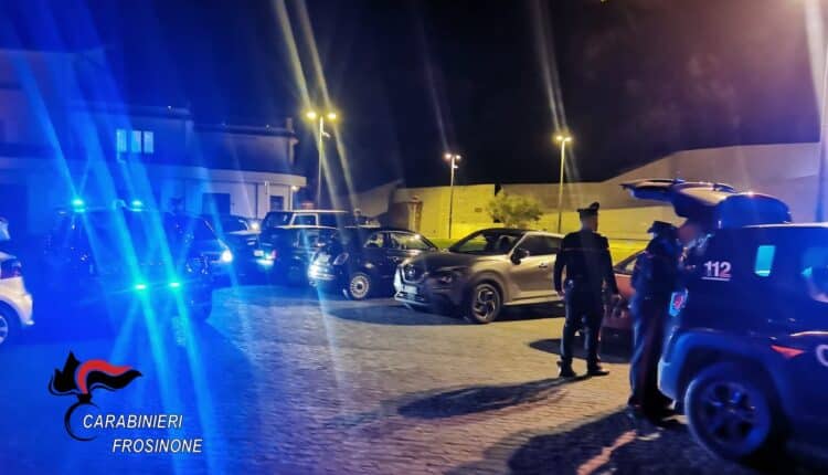 Sora, controllo straordinario del territorio svolto dai Carabinieri: 7 denunce in stato di libertà e 6 proposte per l'irrogazione del Foglio di Via Obbligatorio