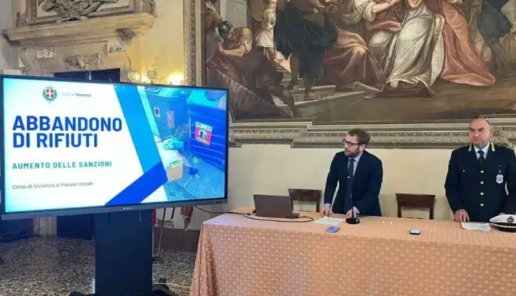 Vicenza: inasprite le sanzioni per chi abbandona i rifiuti, il Comune aumenta le pene pecuniarie nei confronti dei trasgressori.