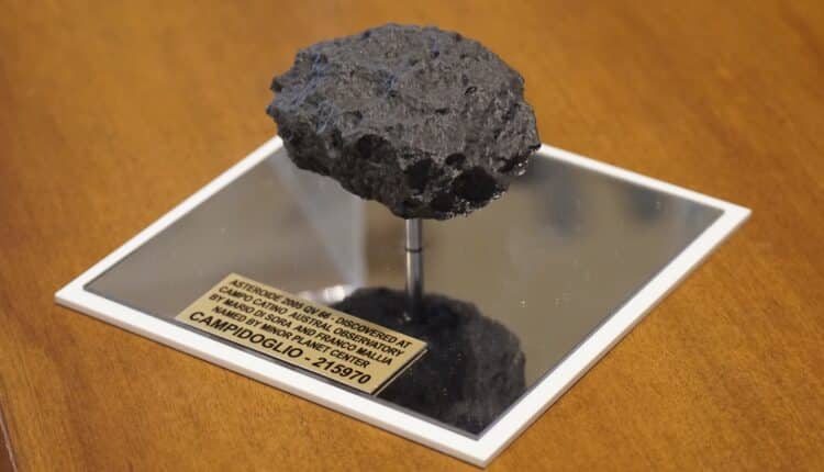 Roma riceve il modello 3D dell'asteroide 'Campidoglio'