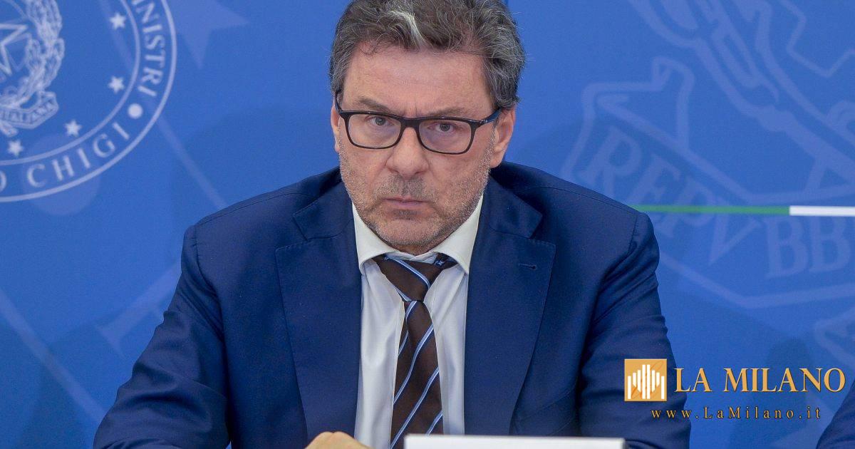 Giancarlo Giorgetti - Ministro dell'economia e delle finanze