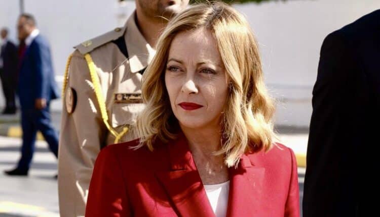 Giorgia Meloni a Tripoli per il business forum italo-libico