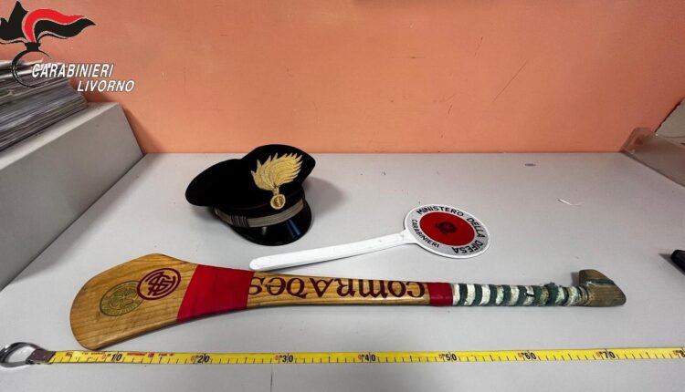 Livorno, un tifoso della squadra cittadina, già denunciato dai Carabinieri per porto abusivo di arma impropria, riceve un Daspo di un anno