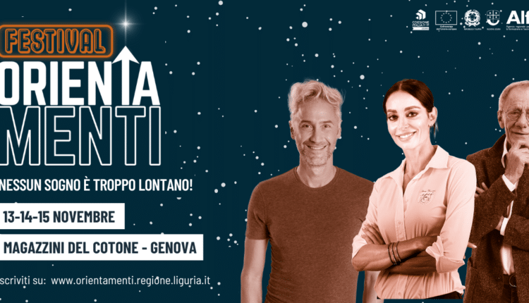 Genova, 29° Festival Orientamenti: novembre un mese di occasioni per scegliere il proprio futuro