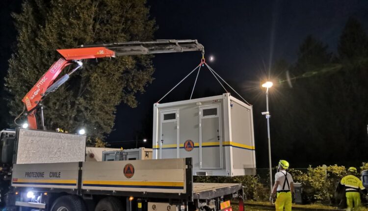 Vicenza: il Gruppo comunale di Protezione Civile di Vicenza all'esercitazione regionale di Valdobbiadene