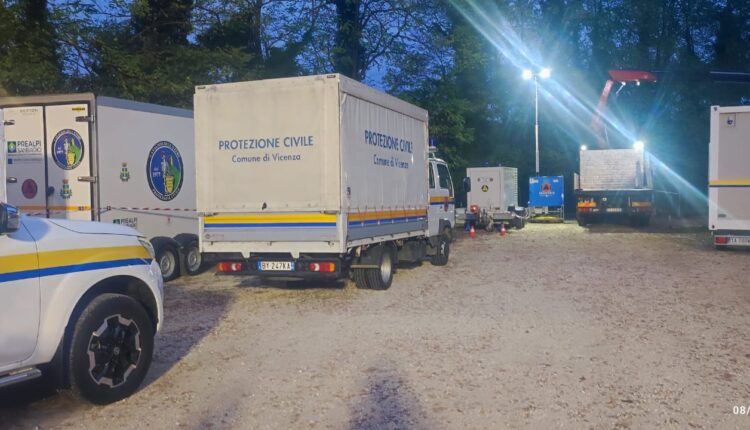 Vicenza: il Gruppo comunale di Protezione Civile di Vicenza all'esercitazione regionale di Valdobbiadene