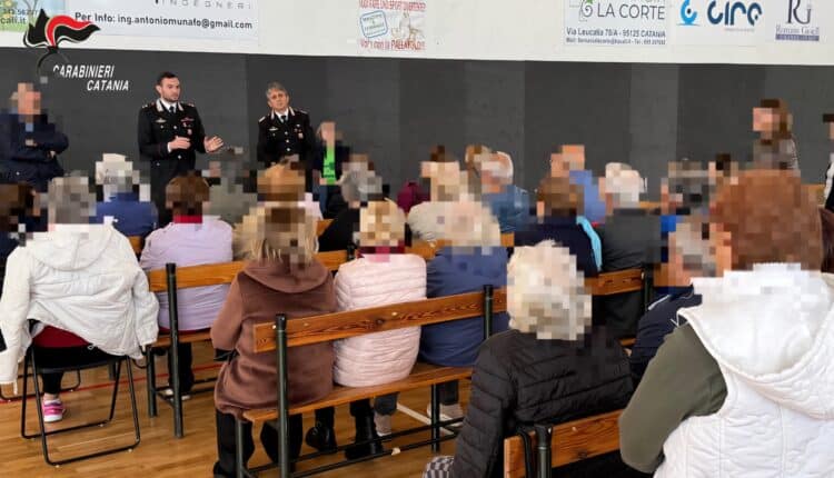 Gravina di Catania: truffe ai danni degli anziani, Carabinieri in prima linea per prevenirle