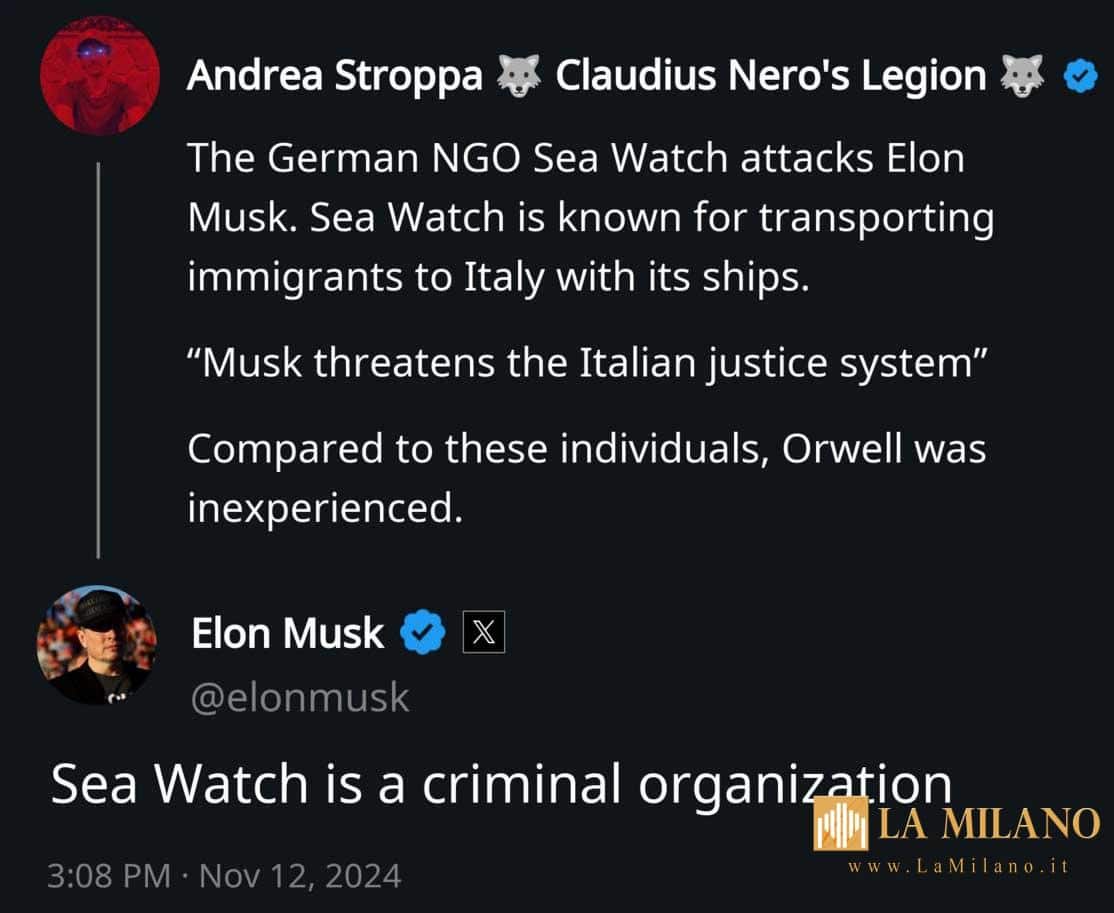 Elon Musk Sea Watch