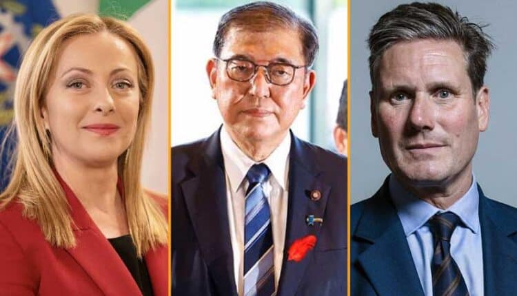 G20 di Rio, Meloni incontra il Primo Ministro giapponese Ishiba e il Primo Ministro britannico Starmer