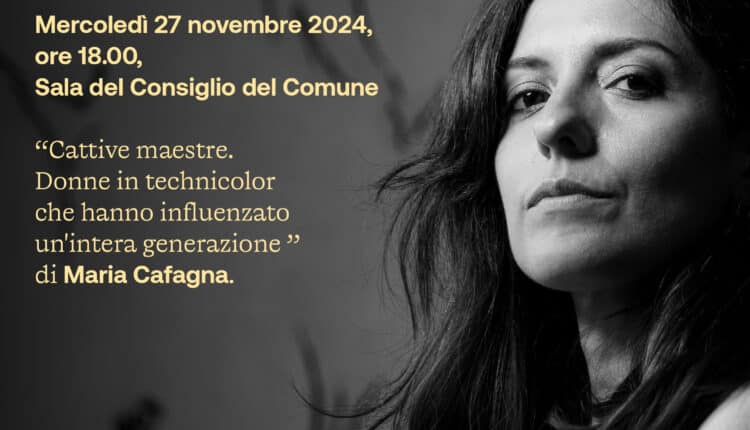 Pesaro: Maria Cafagna presenta “Cattive maestre” nell’ambito di Incontri Capitali