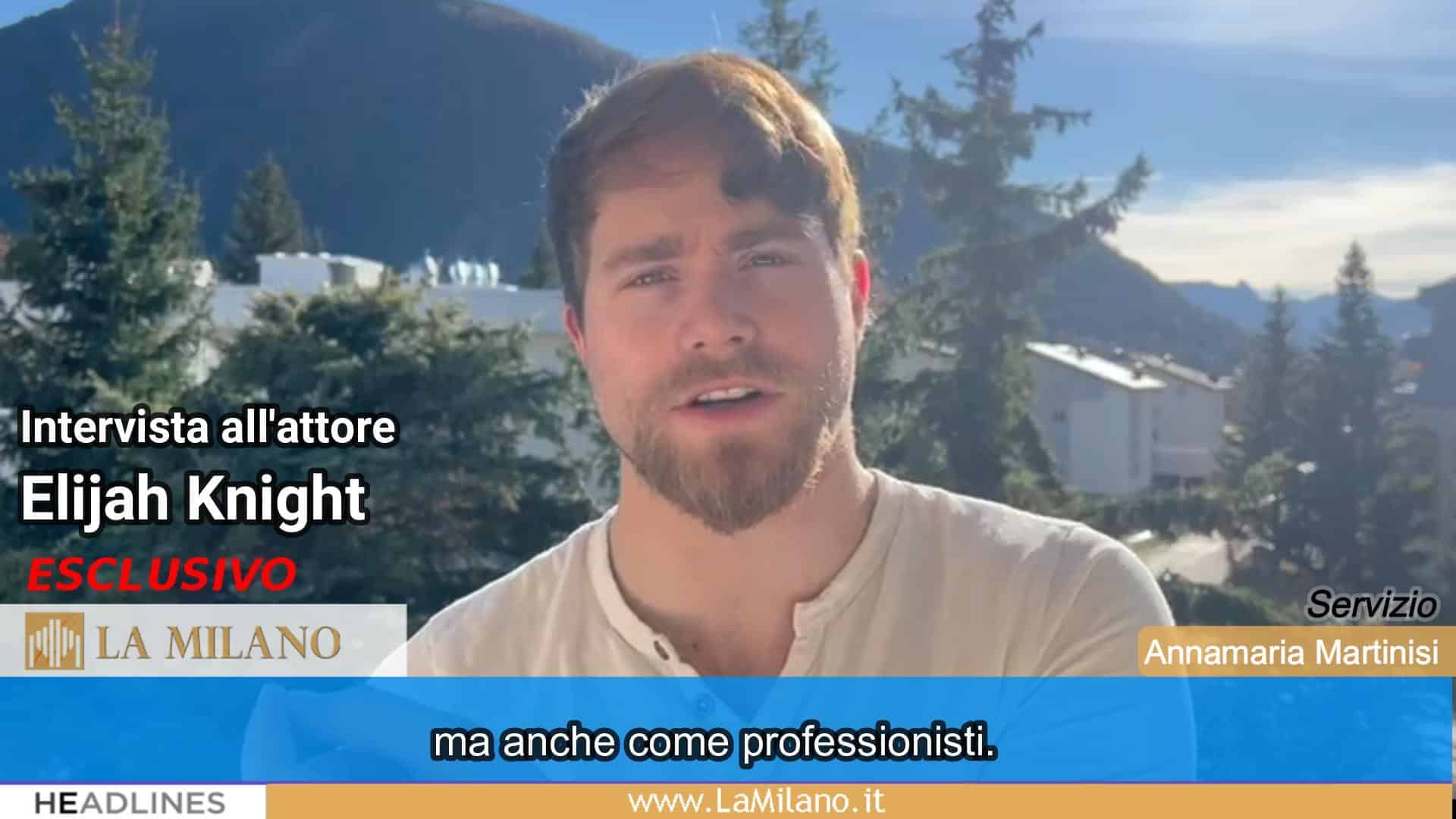 La Milano intervista Elijah Knight