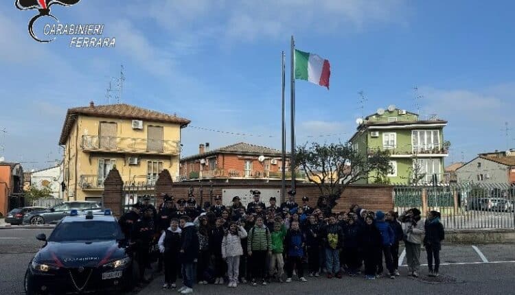 Un giorno da Carabiniere per gli studenti delle classi 5^ dell’Istituto Comprensivo di Comacchio