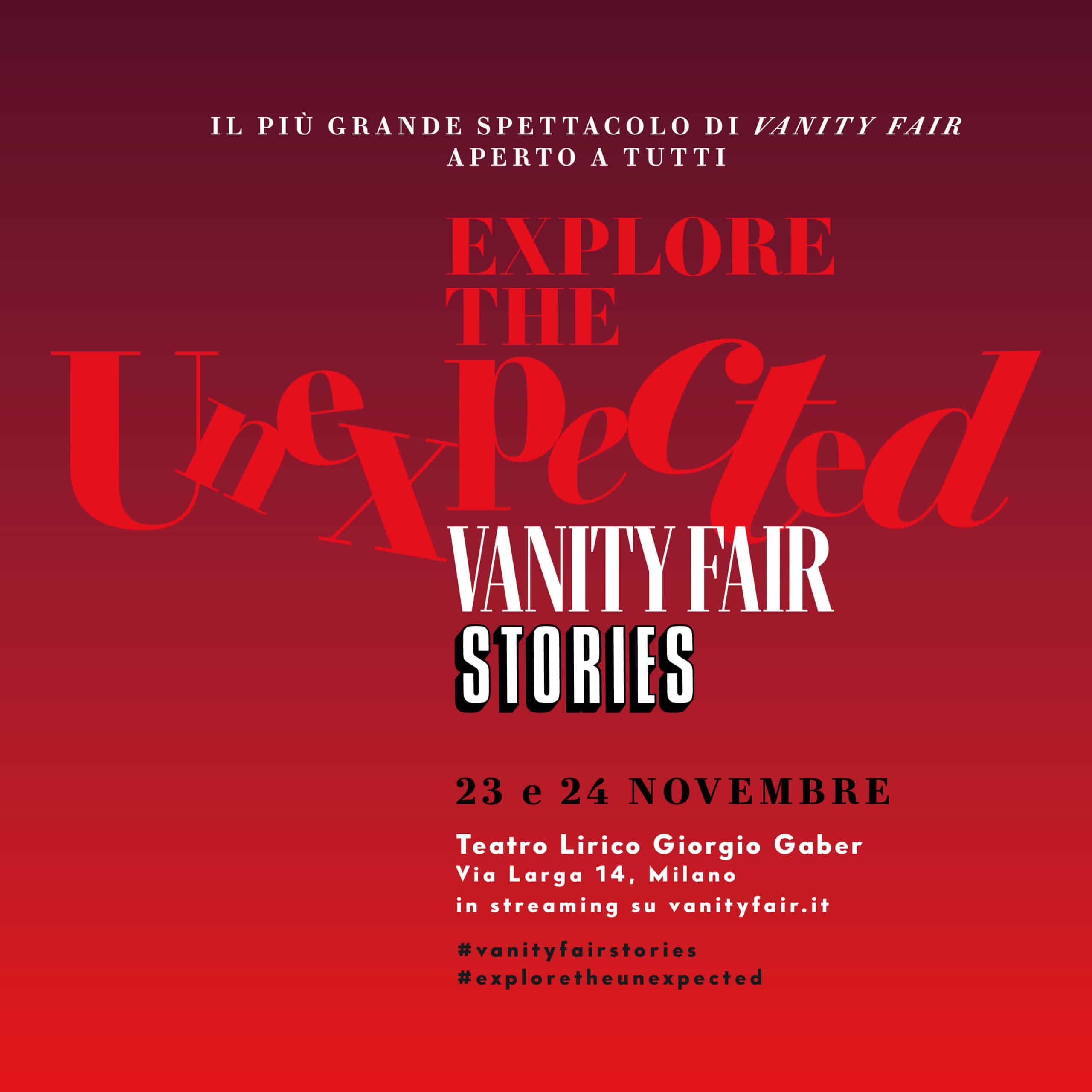 VANITY FAIR STORIES 2024: il più grande evento di Vanity Fair aperto a tutti, al Teatro Giorgio Gaber di Milano.