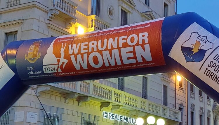 Torino: We run for Women, corriamo con la Polizia di Stato per fermare i femminicidi