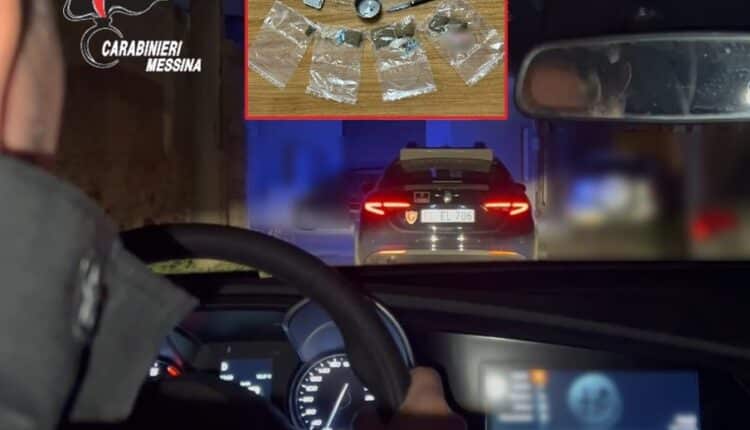 Barcellona Pozzo di Gotto: trovato con quasi 250 gr. di droga, giovane pusher straniero arrestato dai Carabinieri