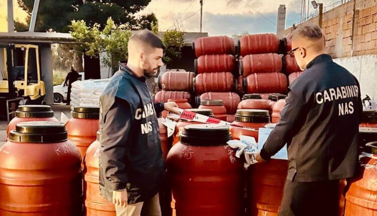 Controlli del NAS di Palermo in provincia di Trapani: sequestrate 19 tonnellate di olive in salamoia