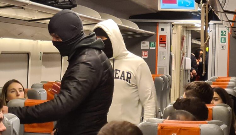 Agnani: esercitazione del N.O.C.S. della Polizia di Stato, intervento per il dirottamento di un treno