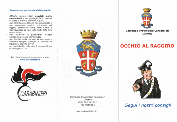 Sassetta: l'incontro dei Carabinieri a sostegno della cittadinanza contro le truffe