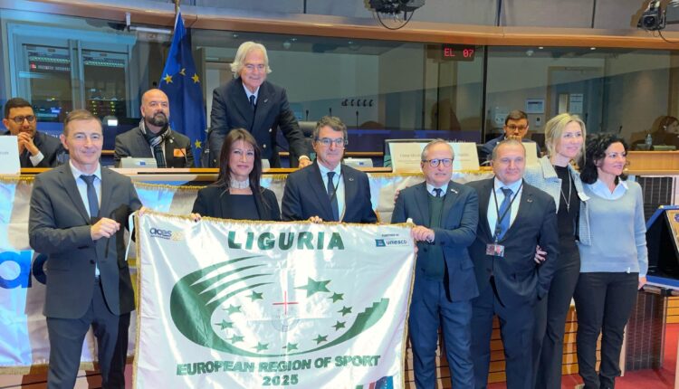 Liguria: Bruxelles incorona la Liguria come "Regione Europea dello Sport 2025"
