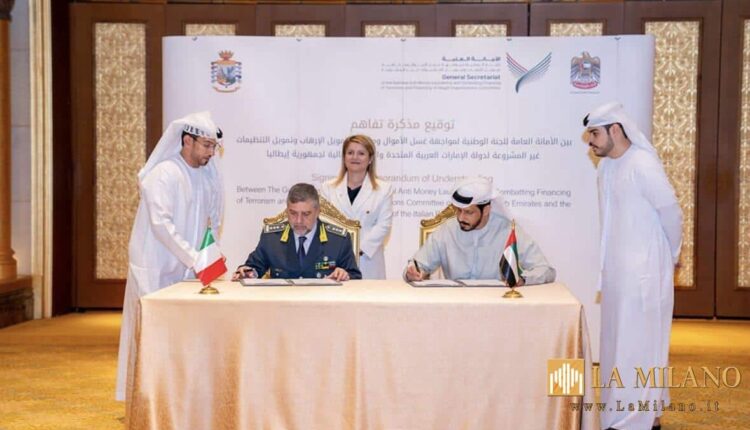 Emirati Arabi Uniti: il segretario generale del NAMLCFTC degli EAU e la Guardia di Finanza stringono una partnership per combattere i crimini finanziari e tributari