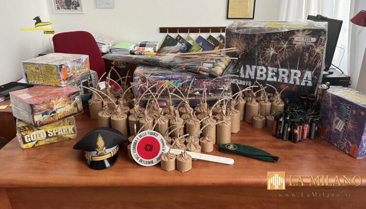 Brescia: la Guardia di Finanza intensifica i controlli su produzione, commercio e detenzione di artifici pirotecnici in vista della notte di Capodanno