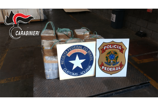 Carabinieri, Operazione "Samba": 23 arresti tra Italia e Brasile per narcotraffico