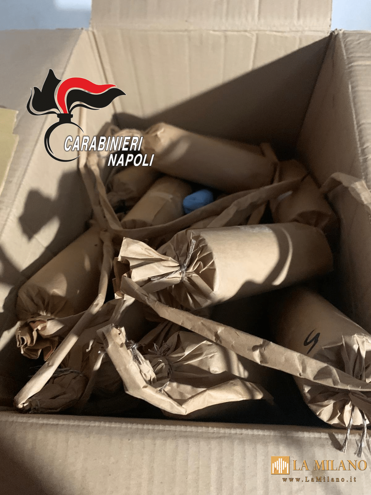 Ercolano, contrasto ai fuochi illegali, sequestrati 7 kg di polvere esplosiva. I Carabinieri arrestano un 36enne