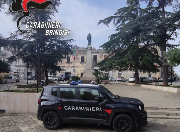 Francavilla Fontana, i Carabinieri denunciano due giovani per detenzione abusiva di 100 kg di artifizi pirotecnici