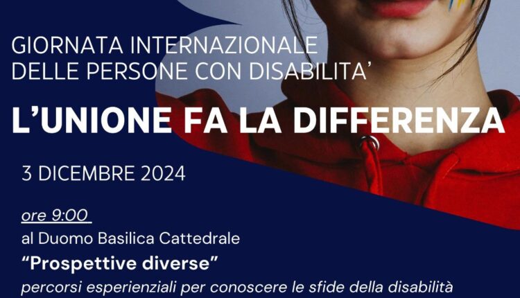 Messina celebra la Giornata Internazionale dei Diritti delle Persone con Disabilità: "L'Unione fa la Differenza"