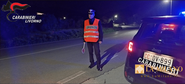 Piombino: Servizio straordinario di controllo del territorio, tre patenti ritirate e sanzioni per oltre 3100 euro