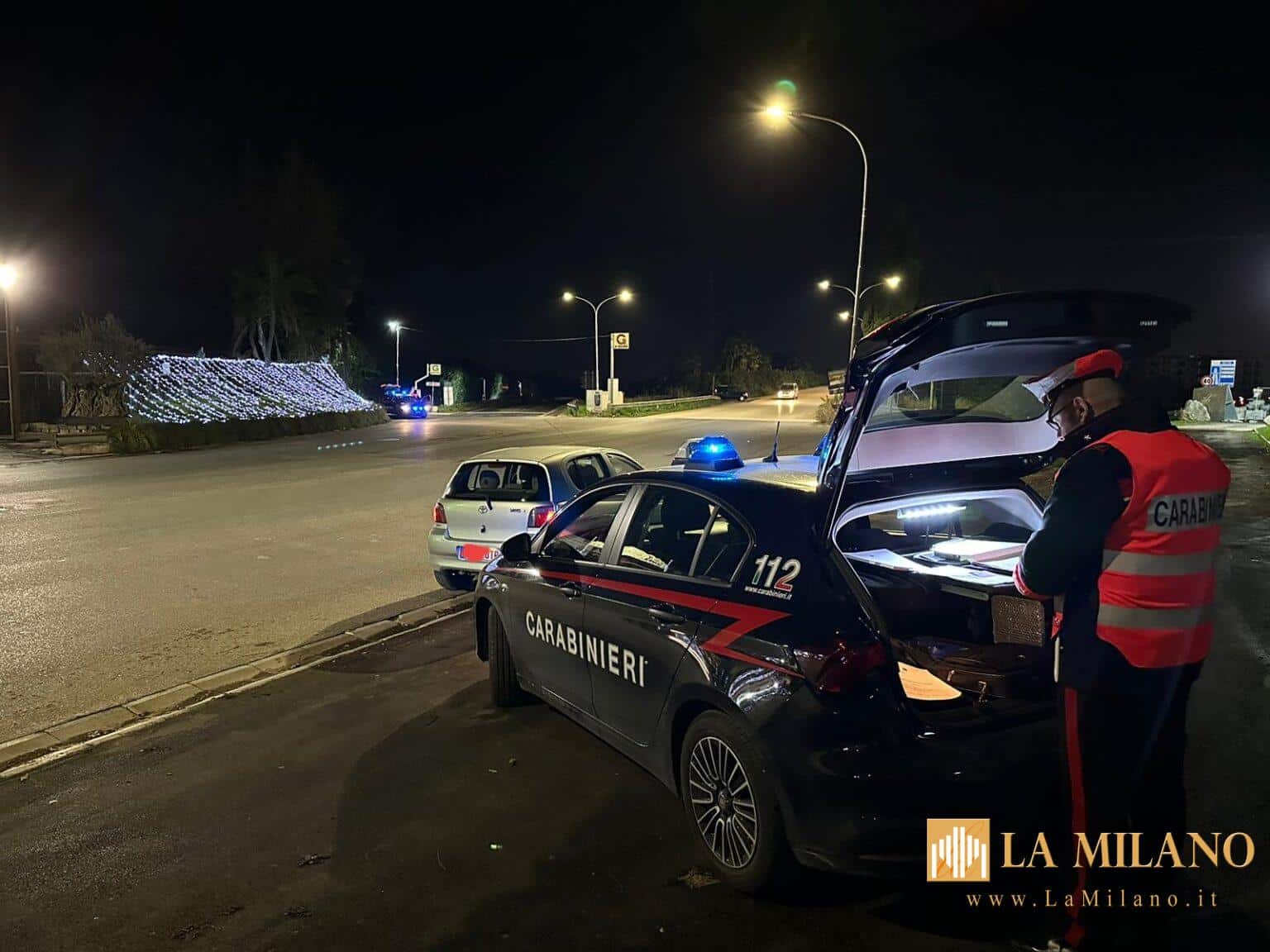 Marcianise: controlli per i Carabinieri che schierano in campo anche i reparti speciali, con l'impiego di 18 pattuglie per un totale di 32 militari.