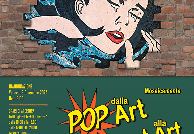 Trieste: Inaugurazione della mostra di mosaici "La Pop e la Street Art... a Mosaico"
