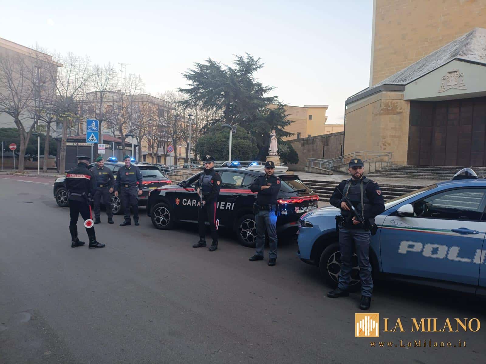 Lecce, operazione Alto Impatto 1869 persone controllate, 5 arresti e 5 denunce.