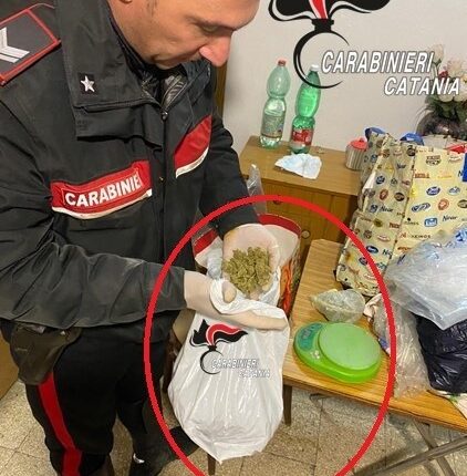Catania: Carabinieri puntano il quartiere del “Fortino”, uno spacciatore arrestato ed uno minorenne denunciato