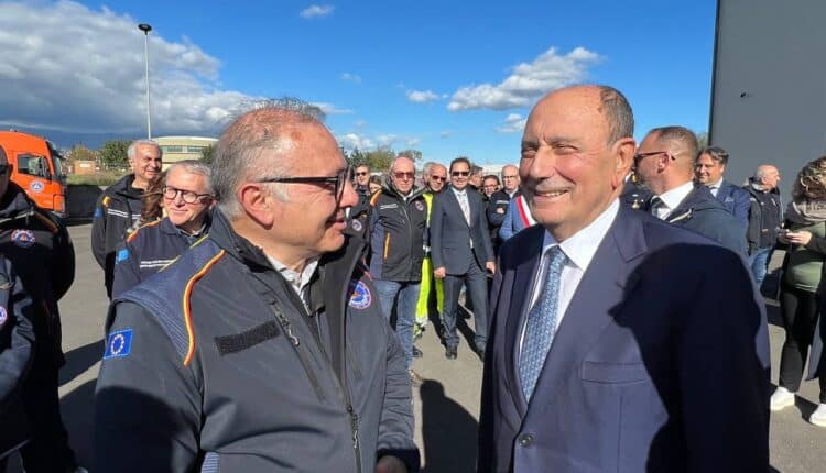 San Giovanni La Punta: protezione civile, Schifani visita il centro operativo regionale