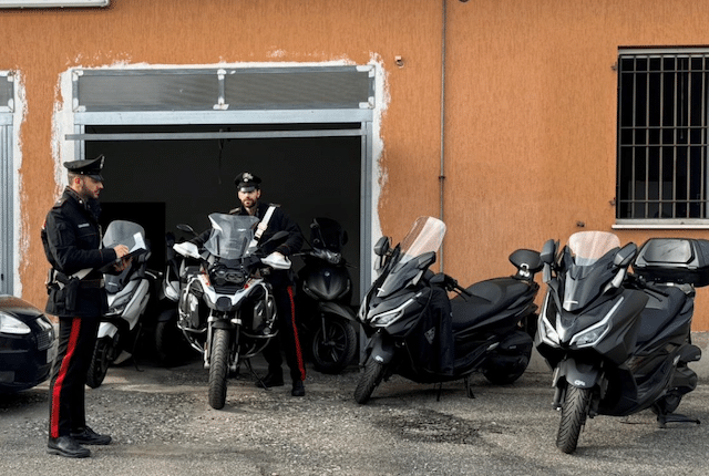 Santa Cristina e Bissone, deferimento per tre stranieri per ricettazione di motocicli in concorso