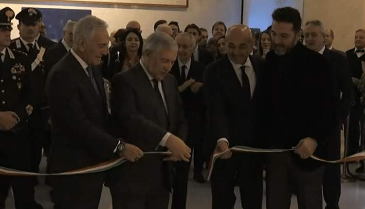 Farnesina: inaugurata una mostra dedicata alla Nazionale italiana di calcio