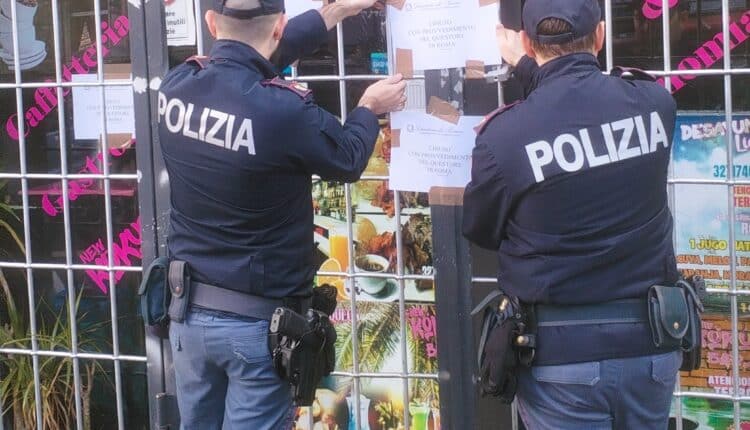 Roma: Bar ritrovo di pregiudicati e teatro di continue risse, chiuso per la sesta volta