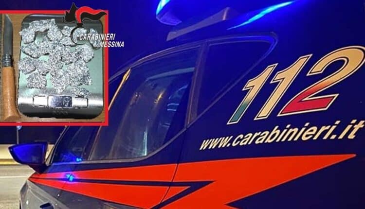 Monforte San Giorgio: 23 dosi di cocaina in tasca e porto illegale di coltello, arrestato 17enne
