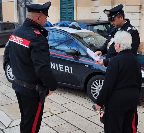Morciano di Leuca: attenzione alla truffa del “falso carabiniere”, la storia di un’anziana che ha sconfitto il raggiro