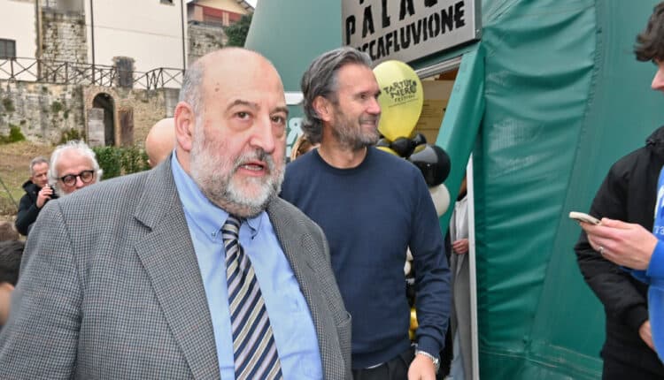 Roccafluvione: "Tartufo Nero Festival", le foto dell'inaugurazione con lo Chef Cracco e l'Assessore Antonini